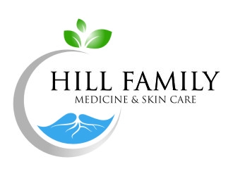 Hill Family Medicine & Skin Care logo design by jetzu