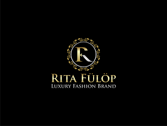 Rita Fülöp Luxury Fashion Brand logo design by Republik