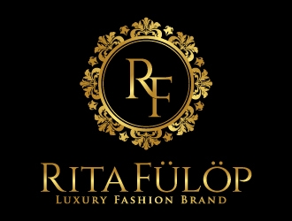 Rita Fülöp Luxury Fashion Brand logo design by jaize