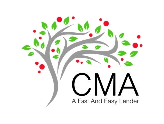 CMA  -  A Fast And Easy Lender logo design by jetzu