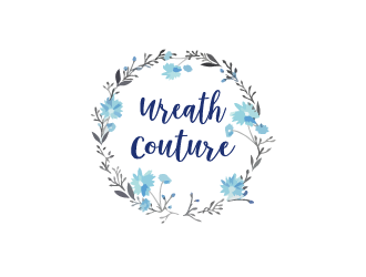 Wreath Couture logo design by JoeShepherd