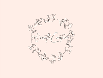 Wreath Couture logo design by Republik