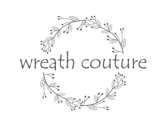 Wreath Couture logo design by cintoko