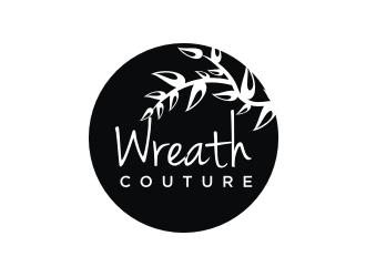 Wreath Couture logo design by vostre