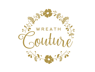 Wreath Couture logo design by Gopil