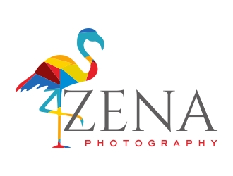 ZENA PHOTOGRAPHY logo design by cikiyunn