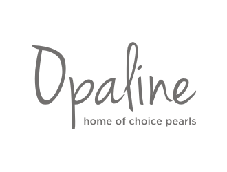 Opaline (tagline) home of choice pearls logo design by vostre