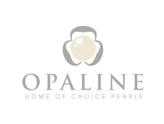 Opaline (tagline) home of choice pearls logo design by nexgen