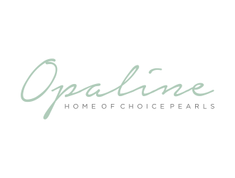 Opaline (tagline) home of choice pearls logo design by RIANW