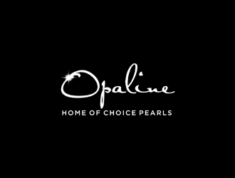 Opaline (tagline) home of choice pearls logo design by ndaru