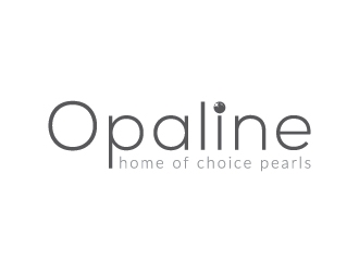 Opaline (tagline) home of choice pearls logo design by jafar