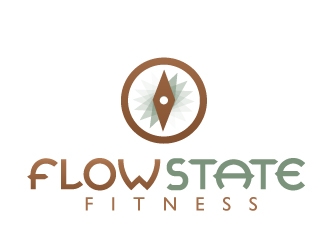Flow State Fitness logo design by nexgen