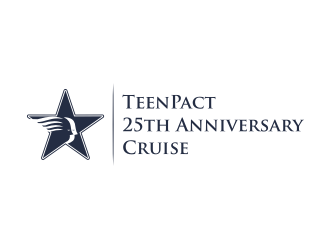 TeenPact 25th Anniversary Cruise logo design by Franky.