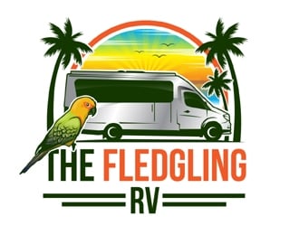 The Fledgling RV logo design by MAXR