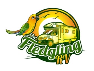 The Fledgling RV logo design by DreamLogoDesign