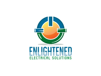 Enlightened Electrical Solutions  logo design by usashi