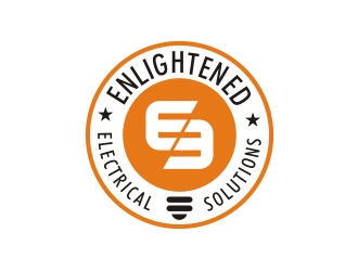 Enlightened Electrical Solutions  logo design by Foxcody