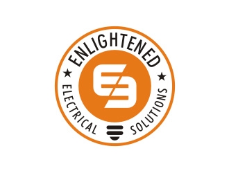 Enlightened Electrical Solutions  logo design by Foxcody