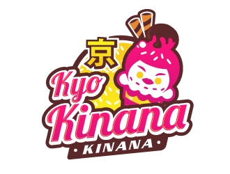 Kyo Kinana （ 京 KINANA ） logo design by ORPiXELSTUDIOS