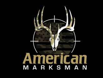 American Marksman logo design by LogoInvent