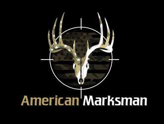 American Marksman logo design by LogoInvent