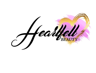 Heartfelt Beauty  logo design by XyloParadise