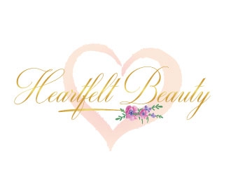 Heartfelt Beauty  logo design by REDCROW
