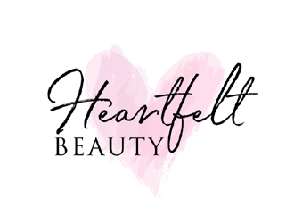 Heartfelt Beauty  logo design by ingepro