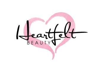 Heartfelt Beauty  logo design by J0s3Ph