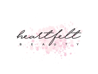 Heartfelt Beauty  logo design by sndezzo