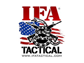 IFA TACTICAL logo design by sgt.trigger