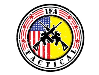 IFA TACTICAL logo design by logoguy