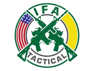 IFA TACTICAL logo design by logoguy