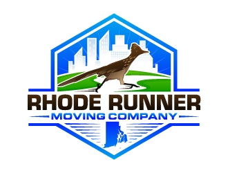 Rhode Runner Moving Company logo design by Aelius