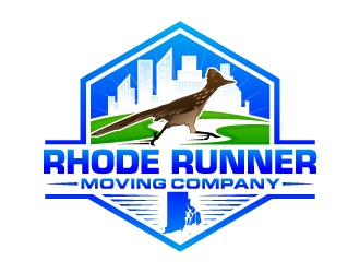 Rhode Runner Moving Company logo design by Aelius