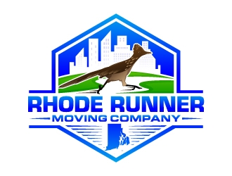 Rhode Runner Moving Company logo design by Aelius