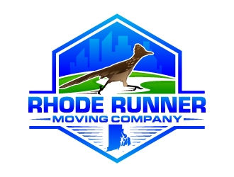 Rhode Runner Moving Company logo design by Aelius