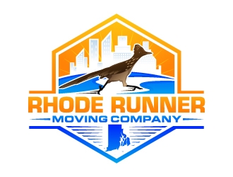 Rhode Runner Moving Company logo design by Aelius
