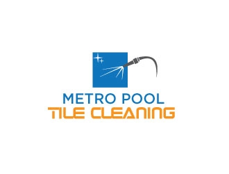 Metro Pool Tile Cleaning logo design by Erasedink