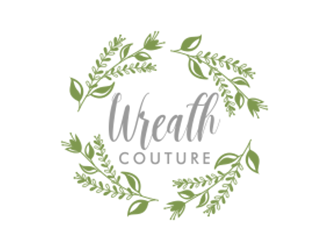Wreath Couture logo design by Leebu