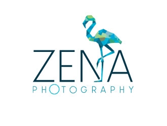 ZENA PHOTOGRAPHY logo design by REDCROW