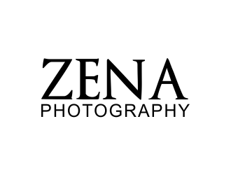 ZENA PHOTOGRAPHY logo design by Greenlight
