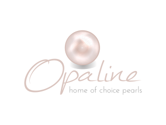 Opaline (tagline) home of choice pearls logo design by pakNton