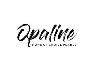 Opaline (tagline) home of choice pearls logo design by afra_art