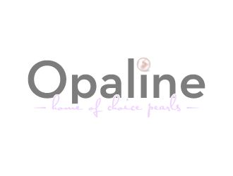 Opaline (tagline) home of choice pearls logo design by torresace