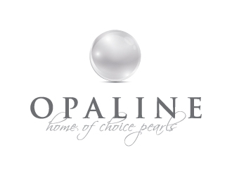 Opaline (tagline) home of choice pearls logo design by jafar