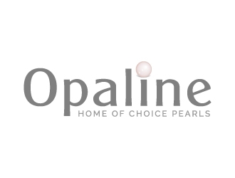 Opaline (tagline) home of choice pearls logo design by jaize