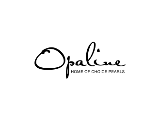 Opaline (tagline) home of choice pearls logo design by Greenlight