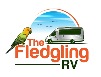 The Fledgling RV logo design by MAXR