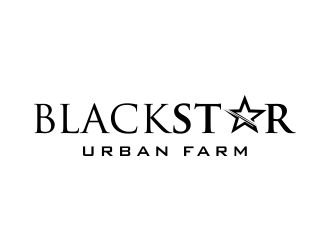 blackstar urban farm logo design by cikiyunn